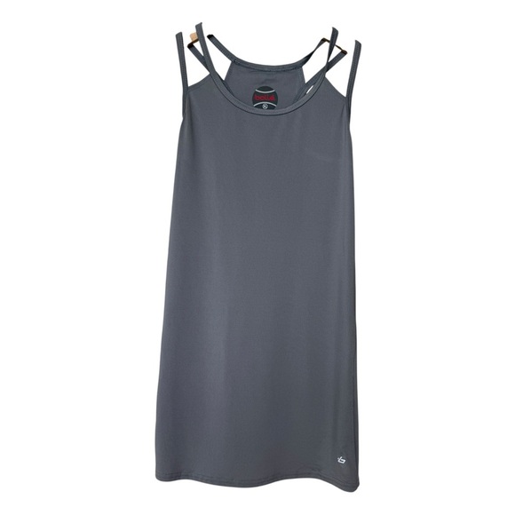 Bolle Women's XL Sleeveless Gray Athletic Tank Summer Activewear Lightweight - Picture 1 of 7